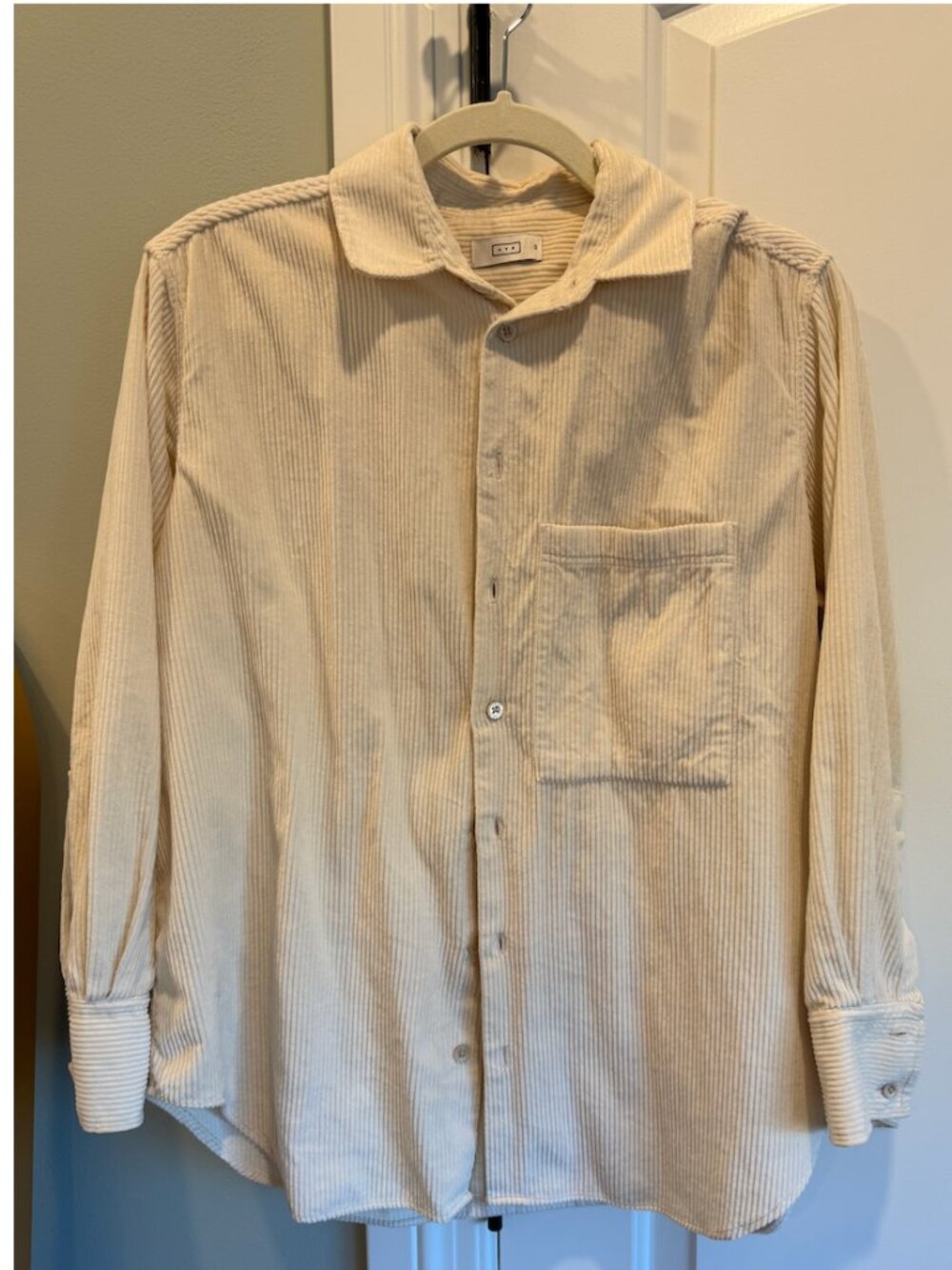 AYR Courduroy Deep End Button Down XS